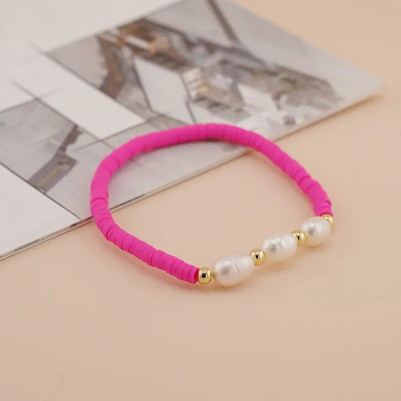 Collection "JULIA" Perle de culture fantaisie - Heishi