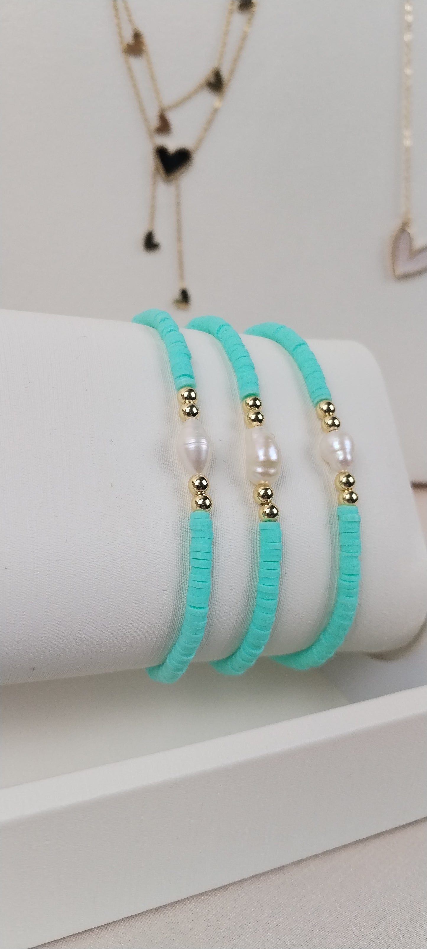 Collection "JULIA" Perle de culture fantaisie - Heishi