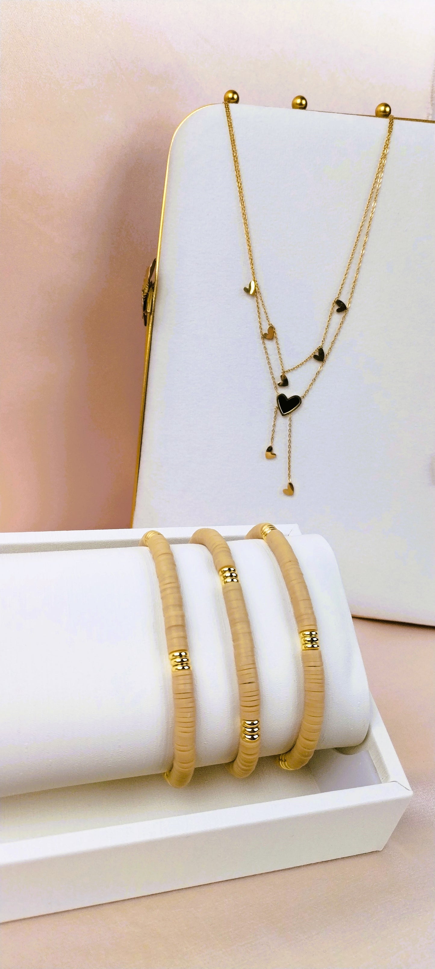 Collection "JULIA" Doré - Heishi