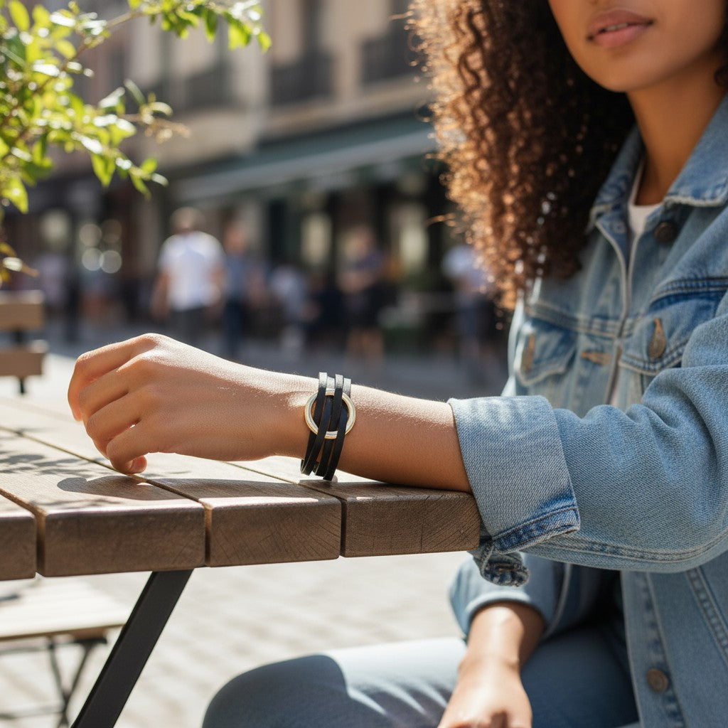 Cuir Cercle magnétique