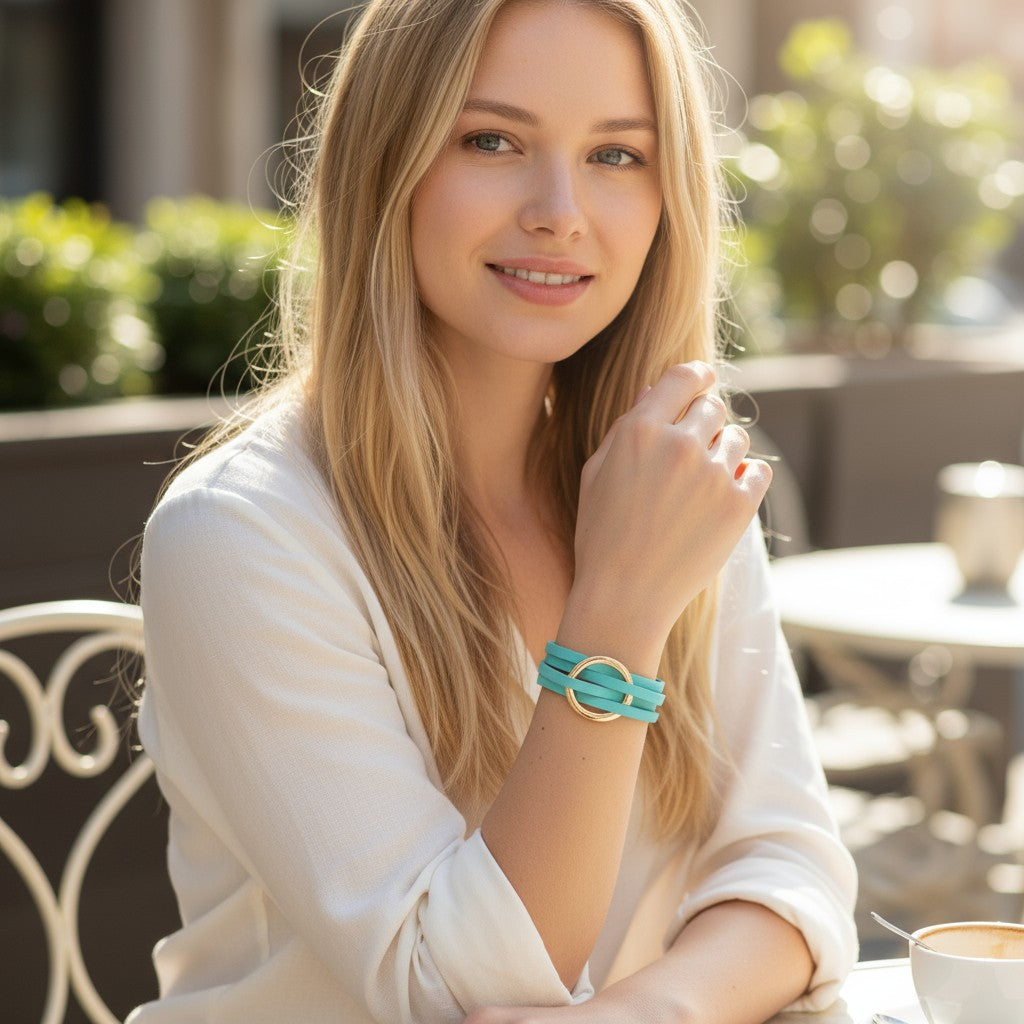 Cuir Cercle magnétique