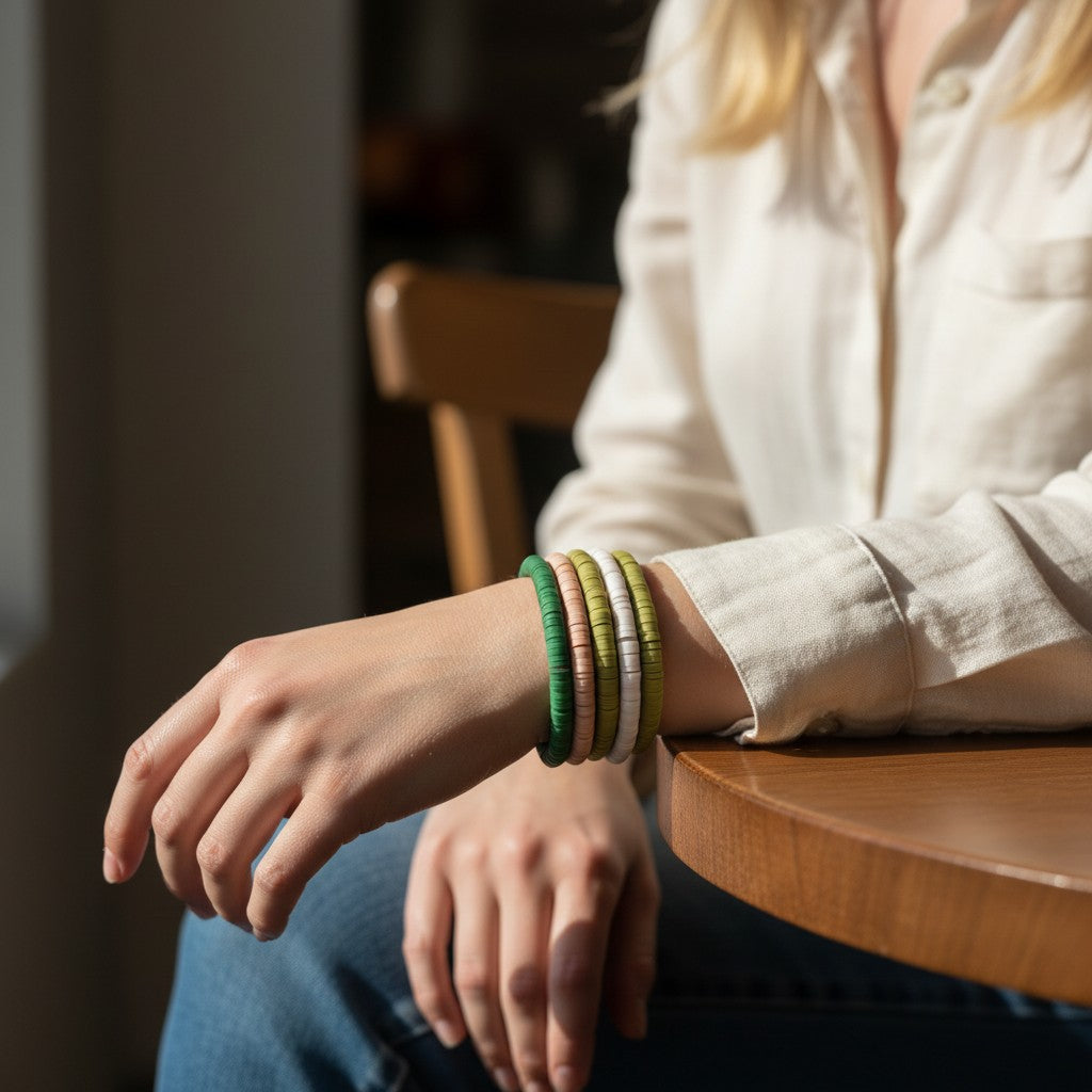 Collection "JULIA" Parure - Heishi