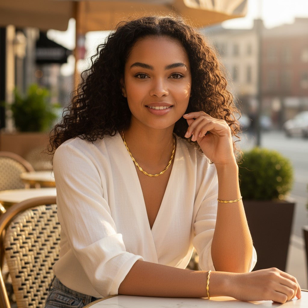 Collection "Double maille tressé"